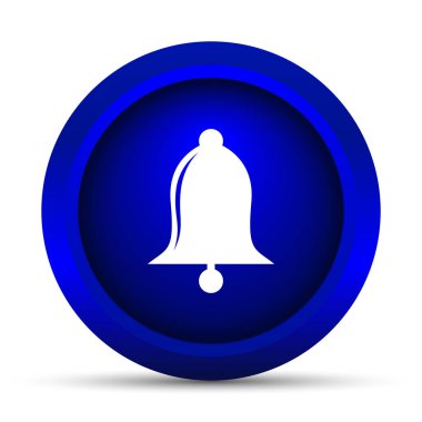 Zil simgesini. Beyaz arka plan üzerinde Internet düğmesi