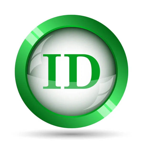 Icono ID — Foto de Stock
