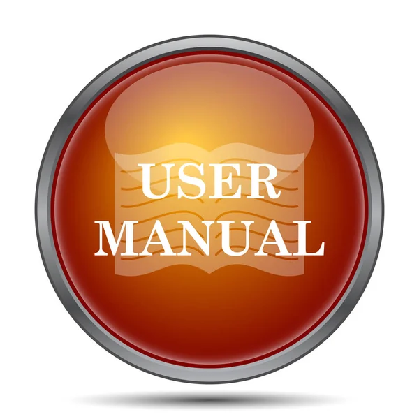 User manual icon — Stock Photo, Image