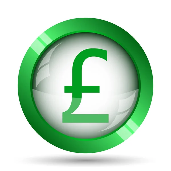 Pound icon — Stock Photo, Image