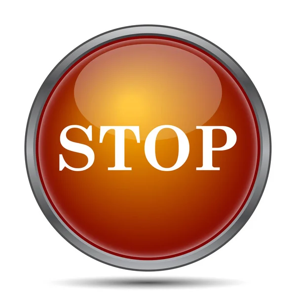 Stop icon — Stock Photo, Image