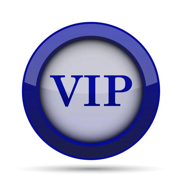 VIP icon blue, isolated on white background Stock Photo - Alamy