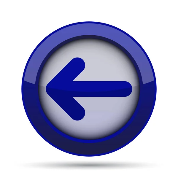 Left arrow icon — Stock Photo, Image