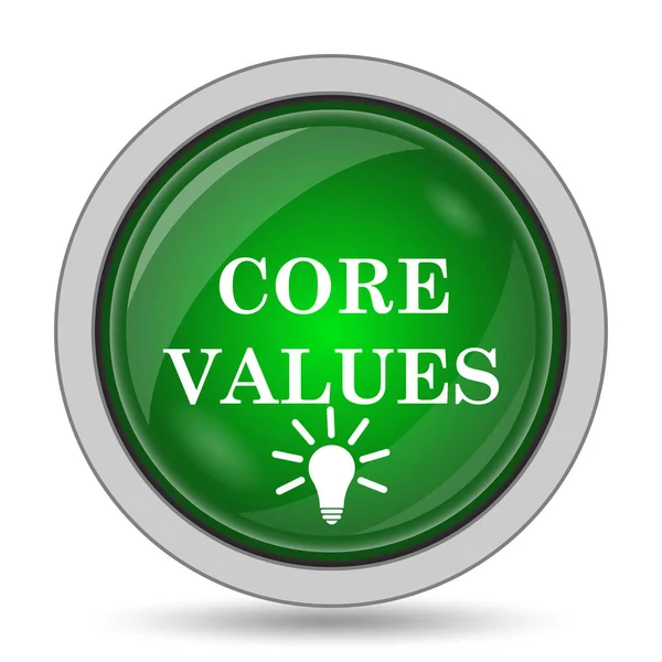 Icono de valores básicos — Foto de Stock