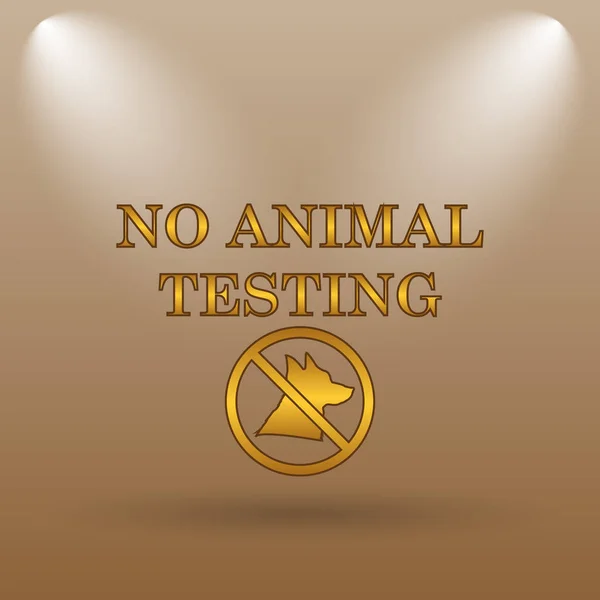 No animal testing icon