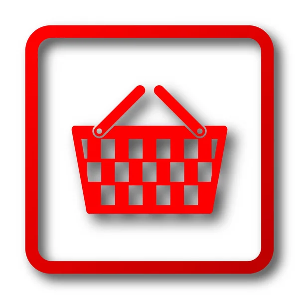 Shopping basket icon — Stock Photo, Image