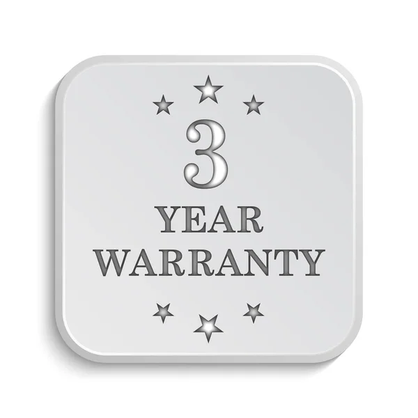 3 year warranty icon — Stock Photo, Image