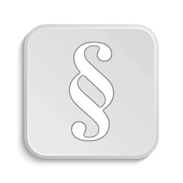 Paragraph icon — Stock Photo, Image