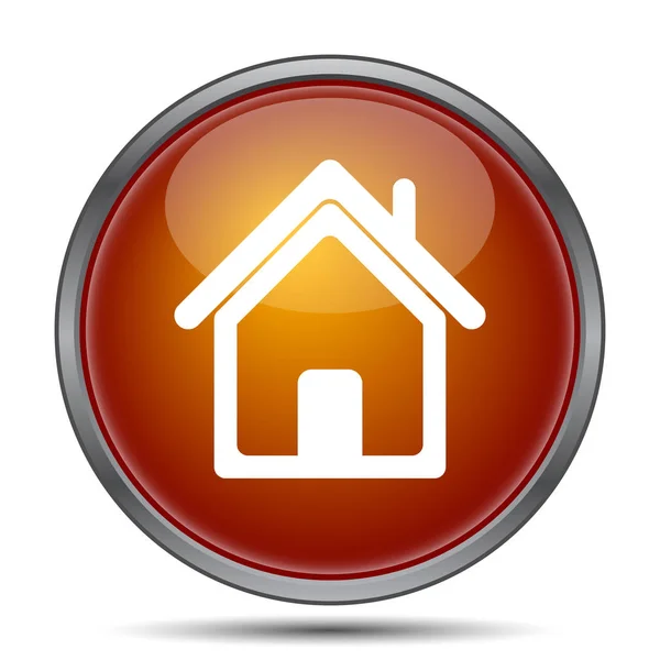 Home icon. Internet button on white background