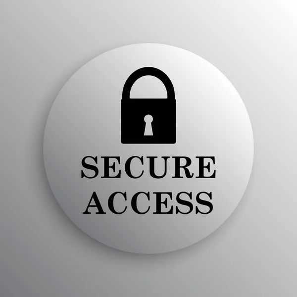 Secure access icon — Stock Photo, Image