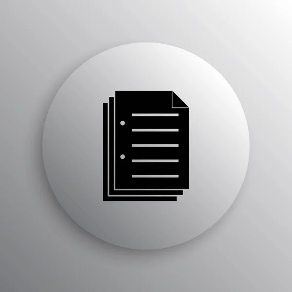 Document icon — Stock Photo, Image