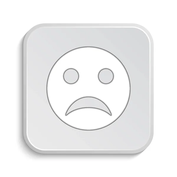 Sad smiley icon — Stock Photo, Image