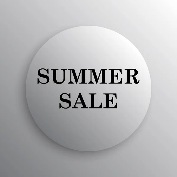 Summer sale icon — Zdjęcie stockowe