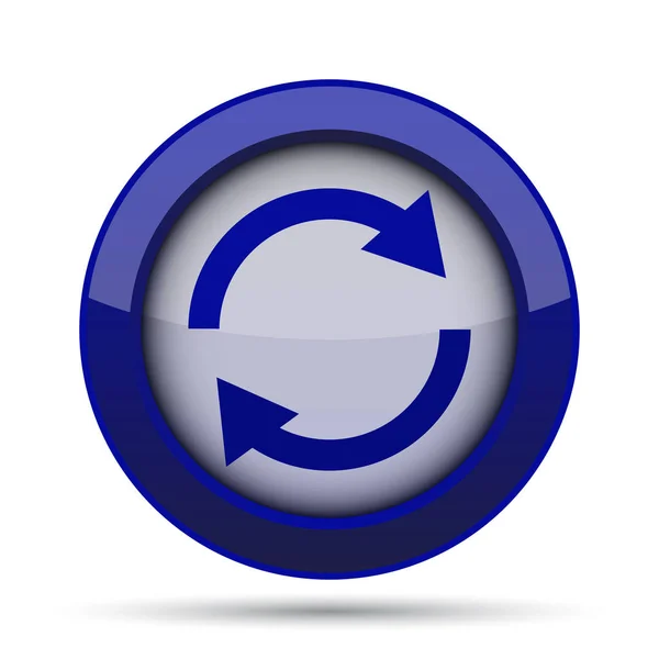 Reload two arrows icon — Stock Photo, Image