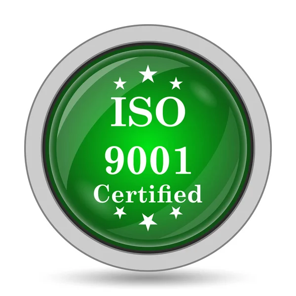 Ikona ISO9001 — Zdjęcie stockowe