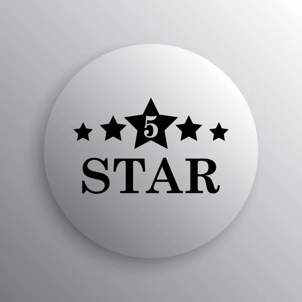 5 star icon — Stock Photo, Image