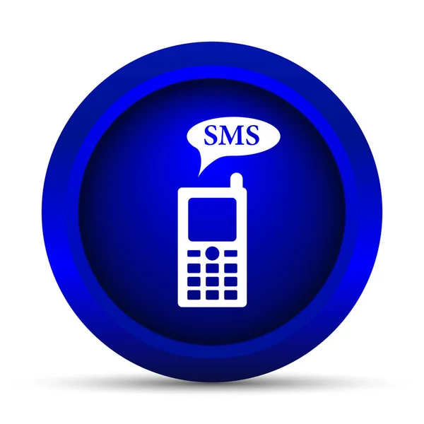 Sms 아이콘입니다 배경에서 인터넷 — 스톡 사진