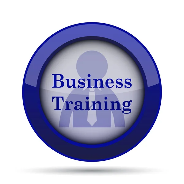 Business Training Ikone Internet Taste Auf Weißem Hintergrund — Stockfoto
