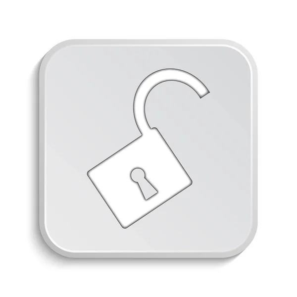 Open lock icon — Stock Photo, Image