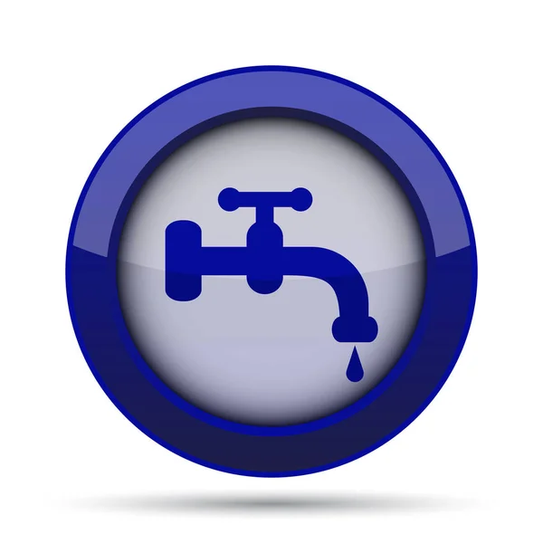 Ikona kranu wody — Zdjęcie stockowe