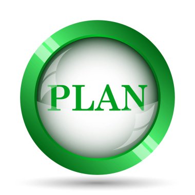 Planı simgesi. Beyaz arka plan üzerinde Internet düğmesi