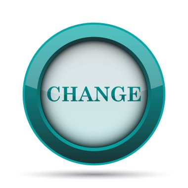 Simge değiştir. Beyaz arka plan üzerinde Internet düğmesi