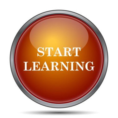 Başlat simgesi bilgi edinin. Beyaz arka plan üzerinde Internet düğmesi