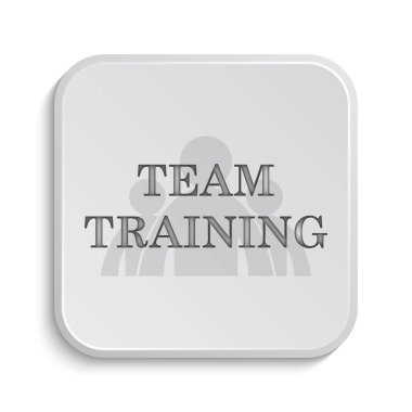 Takım eğitim simgesi. Beyaz arka plan üzerinde Internet düğmesi