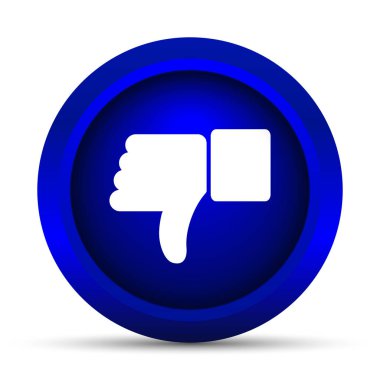 Başparmak simgesi. Beyaz arka plan üzerinde Internet düğmesi