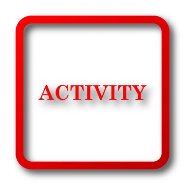 Etkinlik simgesi. Beyaz arka plan üzerinde Internet düğmesi