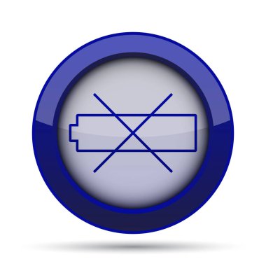 boş bir pil simgesi