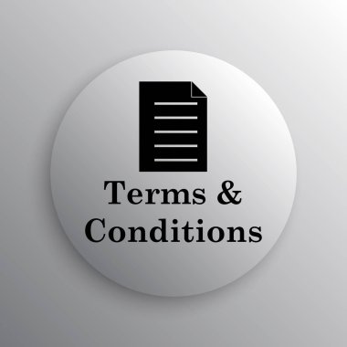 Şartlar ve koşullar simgesi