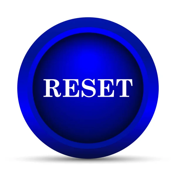 Reset Icon Internet Button White Background — Stock Photo, Image