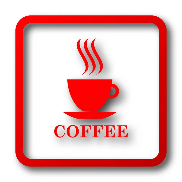 Coffee cup icon — Stock Photo, Image