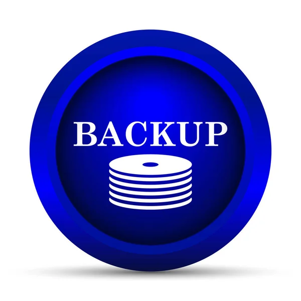 Back Icon Internet Button White Background — Stock Photo, Image