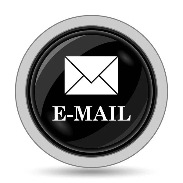 Mail Icon Internet Button White Background — Stock Photo, Image