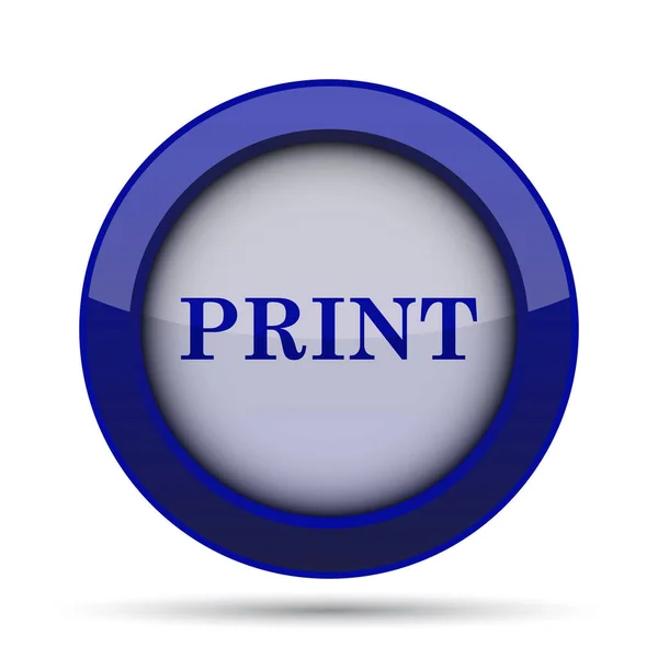 Print icon — Stock Photo, Image