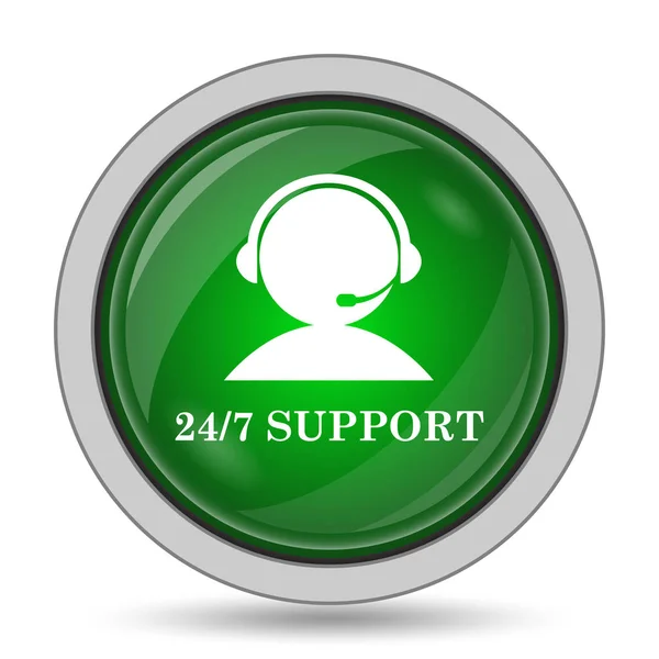 24-7 Support icon — Stock Photo, Image