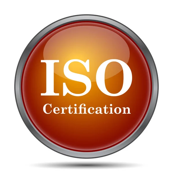 Iso icono de certificación —  Fotos de Stock