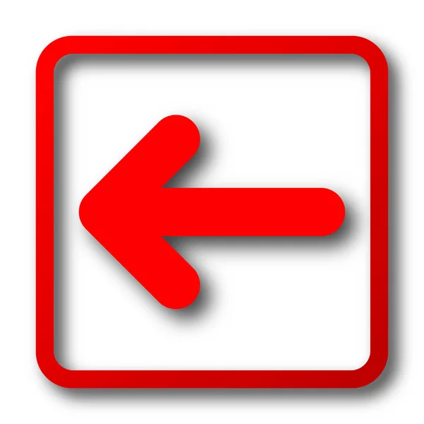Icono flecha izquierda —  Fotos de Stock