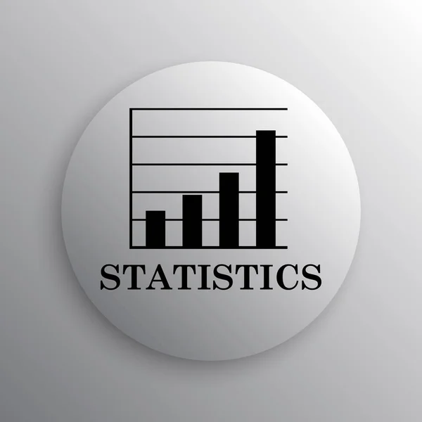 Статистика значок — стокове фото