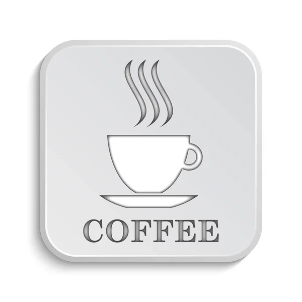 Kahve fincanı simgesi — Stok fotoğraf