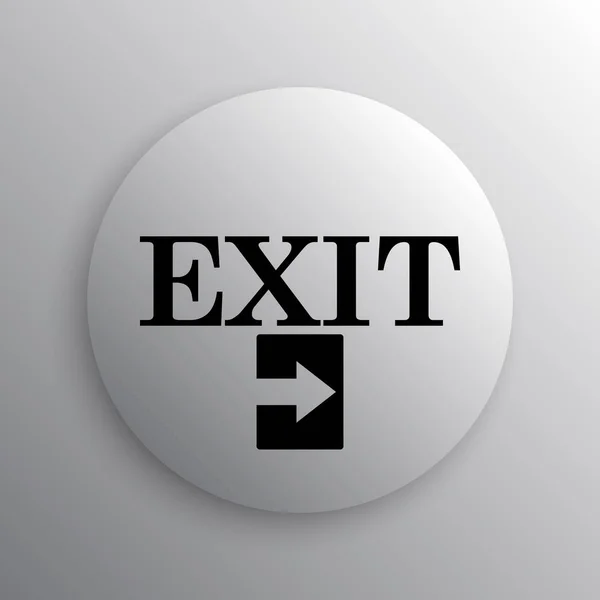 Exit icon — Stock Photo, Image