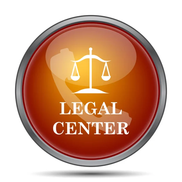 Ikonę centrum prawne — Zdjęcie stockowe