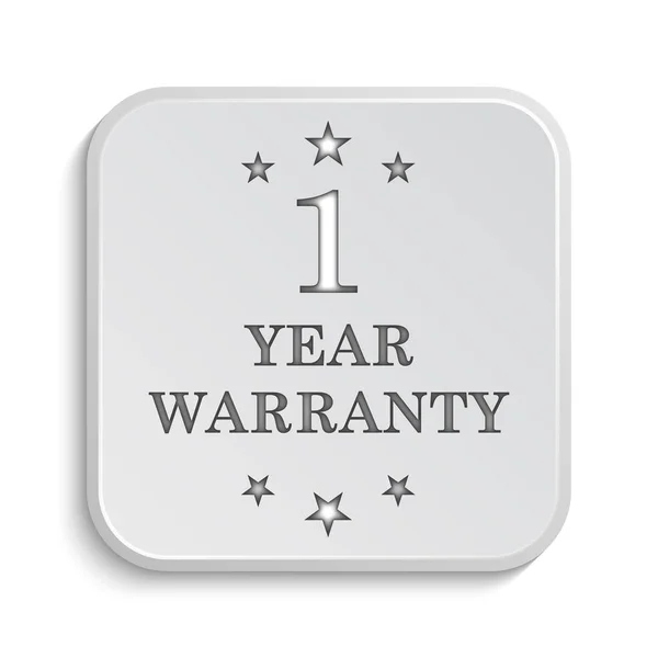 1 year warranty icon — Stock Photo, Image