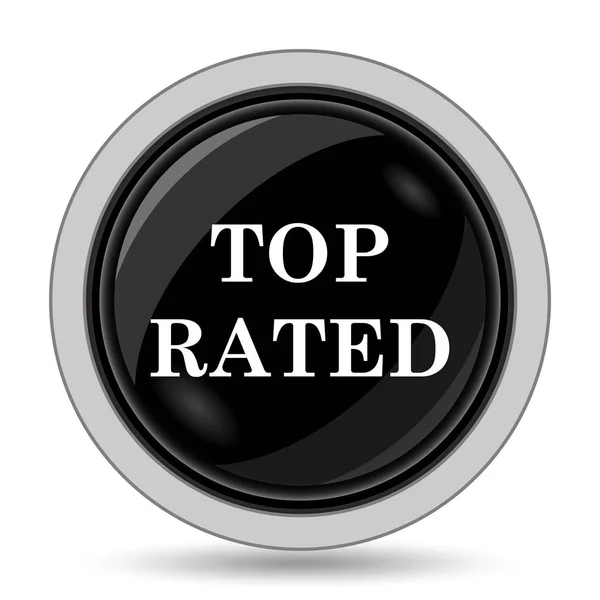 Ikone Mit Der Höchsten Bewertung Internet Taste Auf Weißem Hintergrund — Stockfoto