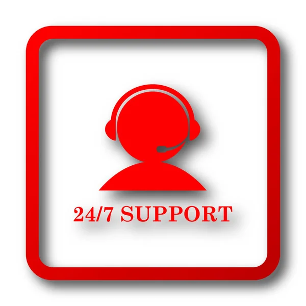 24-7 Support icon — Stock Photo, Image