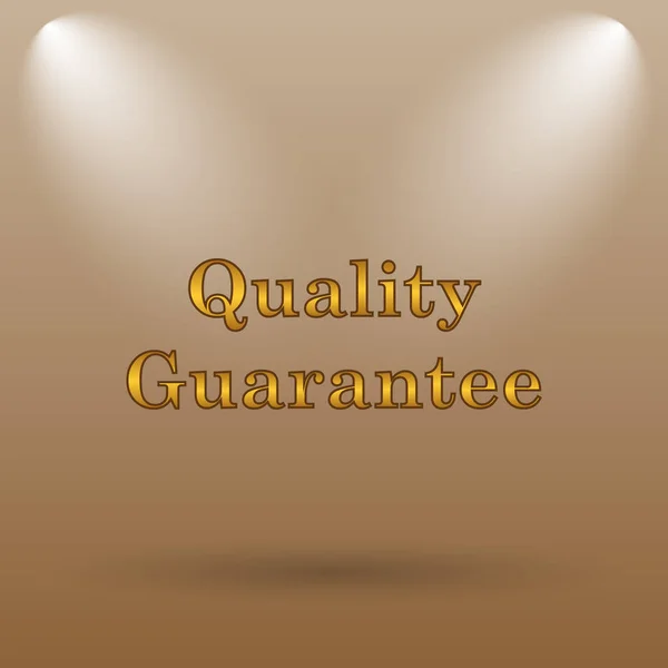 Ícone de garantia de qualidade — Fotografia de Stock