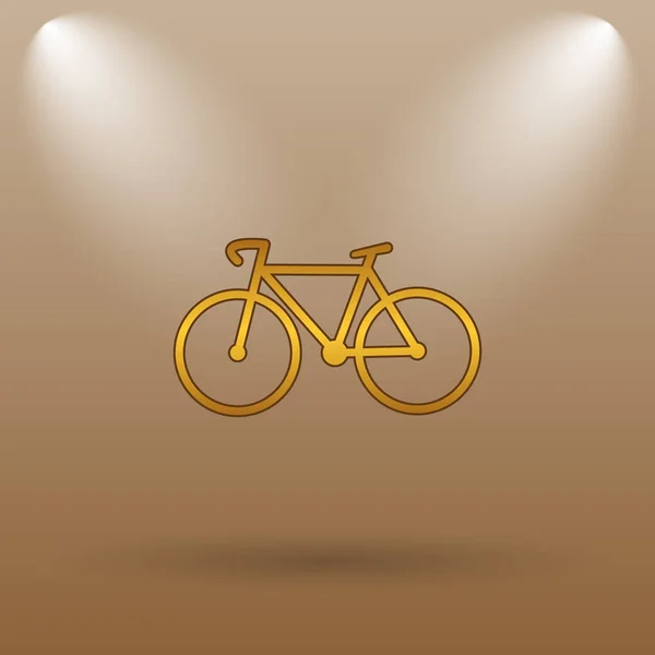 Велосипед значок — стокове фото