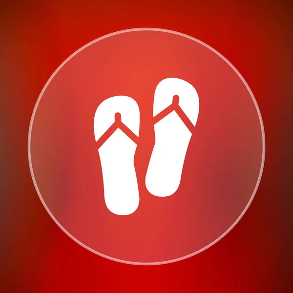 Slippers pictogram — Stockfoto